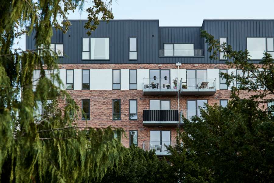 Astronomische Aussicht von den Penthauswohnungen auf die Tycho Brahes Alle, Tycho Brahes Alle 35, DK-2300 KBH